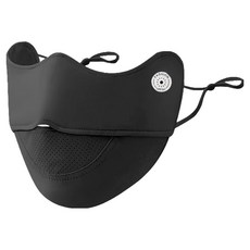 UV 자외선 차단 메쉬 스포츠 마스크, 블랙, 1개