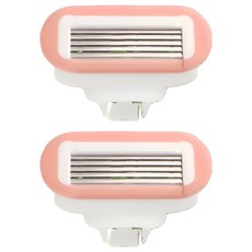 Market Ring 女性用多款除毛刀 刀片 橘色, 1入, 2個