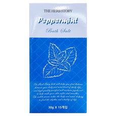 THE HERB STORY 香氛療癒按摩鹽棒入浴劑 薄荷, 1個, 450g