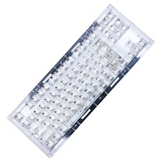 Monstar Gear Crystal 第2代 Cherry 客製化點綴英文透明, 鍵帽, 英文透明, 鍵帽