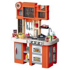 OZ TOY Steam Chef 會出水可動廚房遊戲組, 1個, 橘色