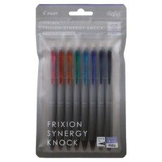 百樂 Frixion Synergy Knock 8色組 0.3mm, 混合色, 1套