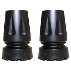 韓國製 拐杖 橡膠腳墊, 2個, 黑色