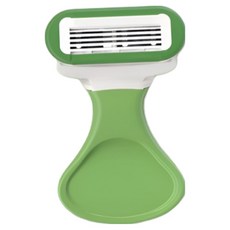 마켓링 여성용 다양한 면도기 딥그린, 1개, 1개입