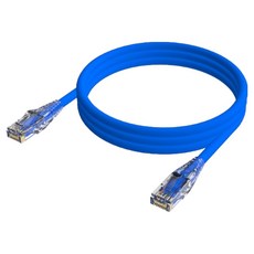 MYBESTFRIEND Panduit CAT 6 製作 Giga 網路線, 1個, 藍色, 15m