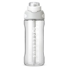 10 Degree CELSIUS Tritan 兩用日常水瓶, 1個, 灰色, 750ml