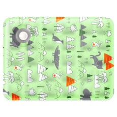 寵物涼墊, 1個, 綠色動物園