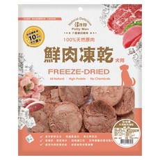 Petty Man 犬用鮮肉凍乾, 70g, 1包, 鰹魚