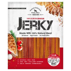 Petty Man 牛雞雙拼潔牙六角棒, 原味, 1個, 180g