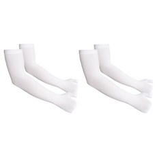 INCONTRO 水漾涼感袖套2入, 白色, 2套