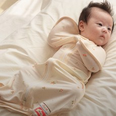 OUAStudio 新生兒用涼感絲綢包巾 M