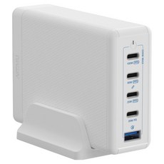 ARTMU USB PD 228W PPS GaN 接地多功能超高速充電器 GE510, 白色, 1個