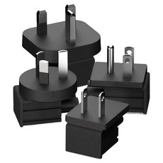 ARTMU GT系列 旅行用可替換式插頭4件組 黑色, 1套