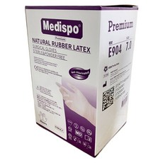 MEDISPO 無粉檢診滅菌手套 7號, 50個