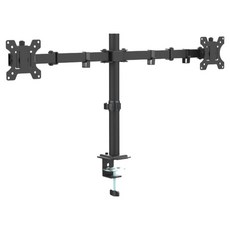 픽셀아트 스탠디아 HXM 가로 듀얼 모니터암 거치대, 블랙, 1개