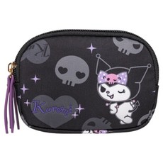 KUROMI 酷洛米 閃閃酷洛米 雙層零錢包 SNKU00D05BK