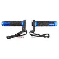 StarMotors 摩托車彩色電熱手把, 藍色, 1個