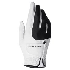 SaintMiller 女士Ultra防滑矽膠機能高爾夫手套 左手專用, 白色, 1個
