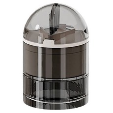 小麥購物 多功能隨身藥盒 L1268 透明灰, 1個