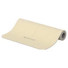 이고진 TPE 요가매트, 크림, 1개