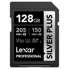 Lexar 雷克沙 Silver Plus SDXC UHS-I 記憶卡, 128GB, 1個