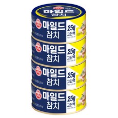 오뚜기 마일드 참치, 135g, 4개