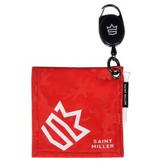 SaintMiller Self-rounding 迷彩捲線器清潔巾, 1個, 紅色