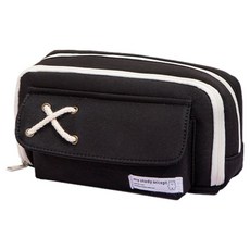 투데이리빙 대용량 수납 합격 필통 R99863, 블랙, 1개