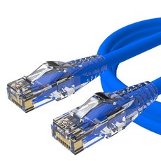 MYBESTFRIEND Panduit CAT.6 手工製作 Giga 網路線, 1個, 藍色, 20m