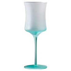 아메리칸로드 마카롱 그라데이션 홈카페 샴폐인잔 블루 L HR2179, 1개, 300ml