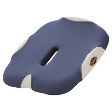 C-guard 雙層結構雙重平衡雙色坐墊, 海軍藍 + 灰色