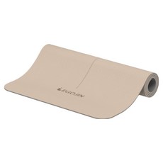 이고진 TPE 요가매트, 베이지브라운, 1개