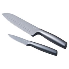 Modern House 不沾塗層全不鏽鋼刀具2件組, 1套, 水果刀 + 切片刀