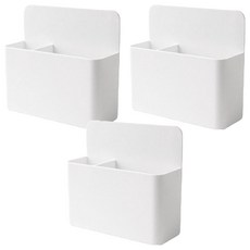 투데이리빙 다용도 마그네틱 펜꽂이, 화이트, 3개