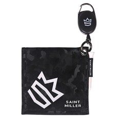 SaintMiller Self-rounding 迷彩捲線器清潔巾, 1個, 黑色