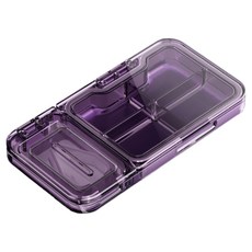 小麥購物 便攜切藥器 L1269 暗夜紫, 1個