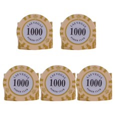 撲克籌碼 Dasasadae.com拉斯維加斯散裝撲克籌碼 10000, 50個, 混色