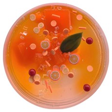 EMILY SLIME My Orange 透明史萊姆, 1個, 250g, 混合色