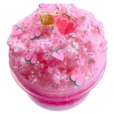 Emily slime Peach Pop 爆炸史萊姆, 1個, 250g, 粉紅色