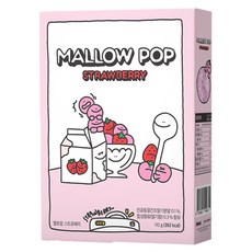 MALLOW POP 乾燥草莓棉花糖麥片, 110g, 1個
