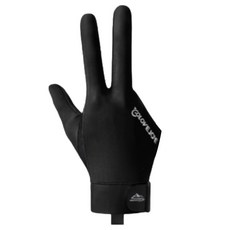 Runeon精緻撞球手套 右手用, 1個, 黑色的