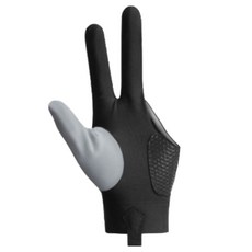 Luneon 時尚撞球手套 左手配戴, 灰色, 1個