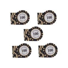 撲克籌碼 dassa.com 拉斯維加斯散裝撲克籌碼 100, 50個, 混合顏色