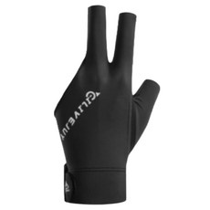 Luneon 現代撞球手套 左手配戴, 1個, XG67 黑色