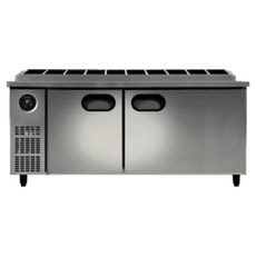 스타리온 1/4밧드 유광내부스텐 토핑 김밥 냉장고 469L 방문설치, SR-G18EIEVH