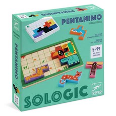 DJECO 智荷 PENTANIMO 森林動物拼圖, 1個, 7片