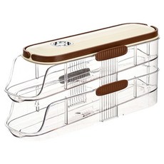 앤티스 스르륵 롤링 계란보관함 1열 2단, 아이보리, 1개