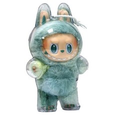 Junoel Labubu 透明收納保護殼 站立型, 1個