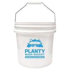 월드크린 플렌티 세차 버킷, 16L, 화이트