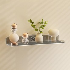 Thumbsmine 室內牆面層架, 灰色, 1層